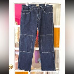 Hey Gang knee patch jeans